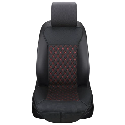 Universal seat cover trade small waist single-piece - new-small-waist-black-and-red-5253