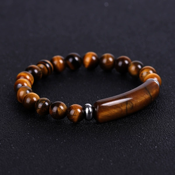 SL245A5302 Tiger Eye Stone Bracelet
