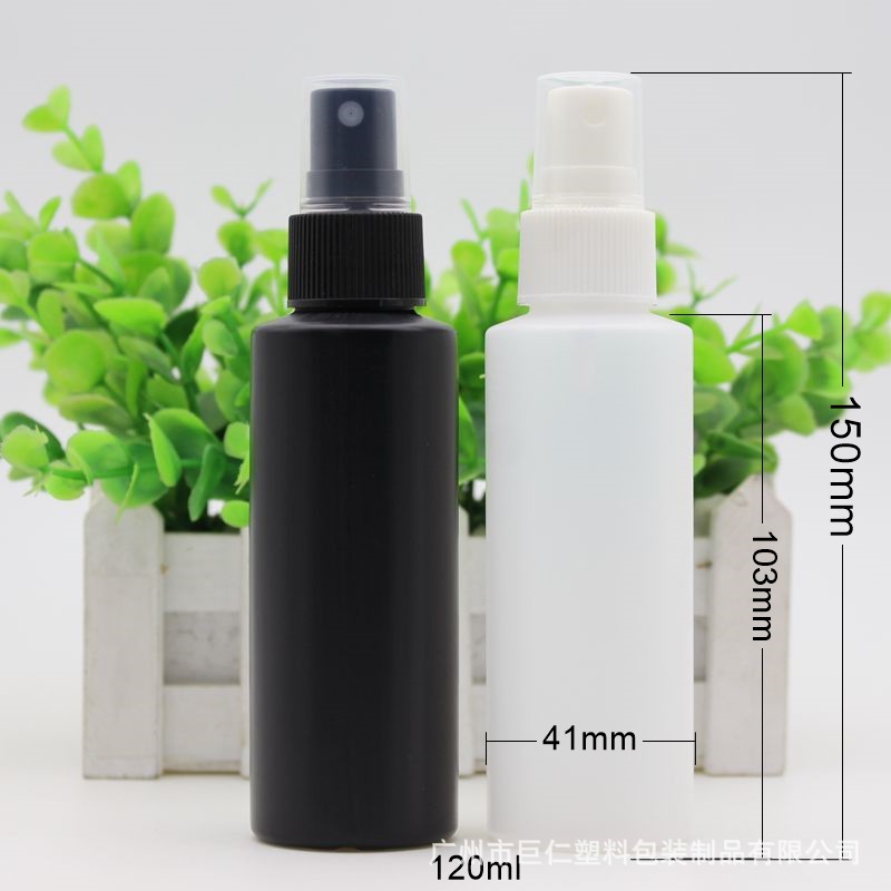 110ml 120ml喷雾瓶塑料瓶清洗液瓶化妆水瓶可订颜色