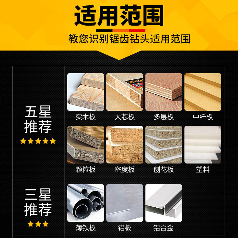 Taladro dentado taladro torcedura hogar carpintería perforación aserrado ranura 6mm taladro de mano 8mm cabeza giratoria multifuncional