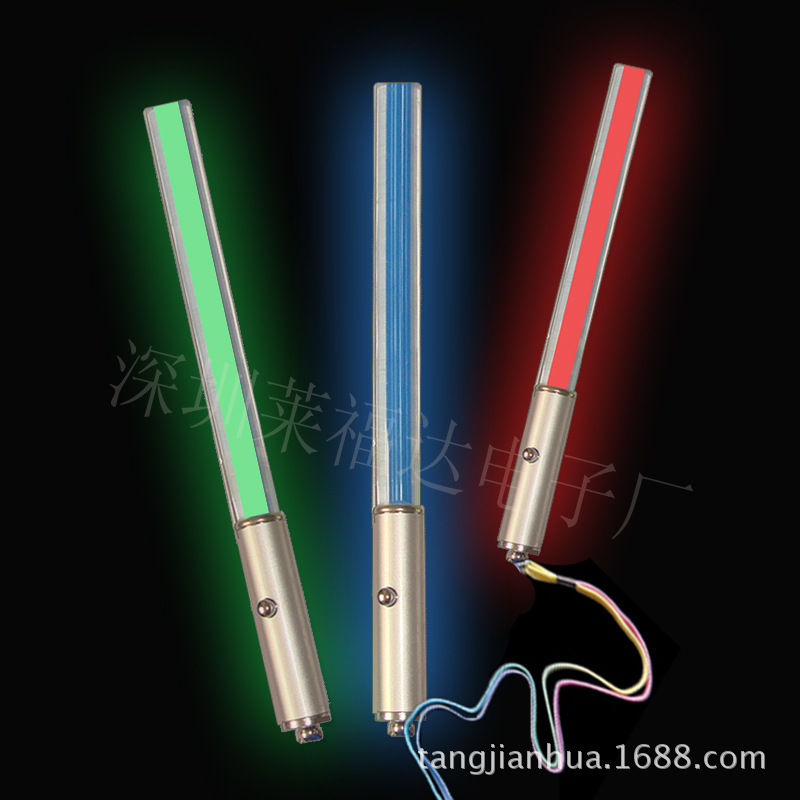 Factory wholesale LED fluorescent acrylic luminous stick holiday party birthday celebration setting off atmosphere
