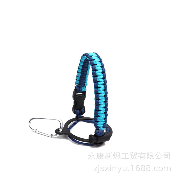 Amazon hidro frasco taza de cuerda taza de agua cuerda de transporte hervidor de agua correa portátil Boca Grande espacio olla cuerda portátil