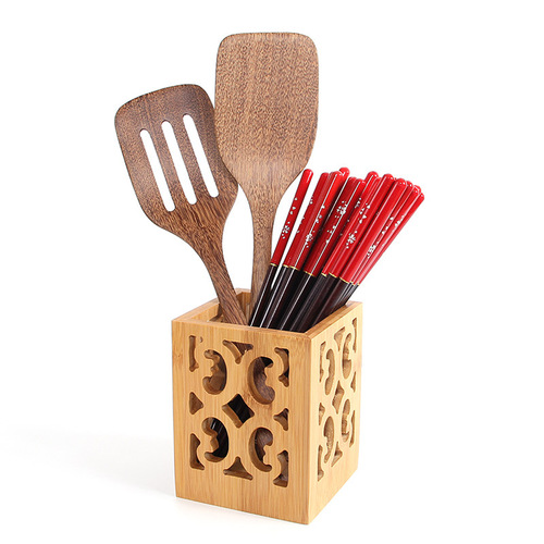 Manufacturer LOGO non-stick cooking spatula paint-free household wooden spatula with long handle chicken wing wooden spatula