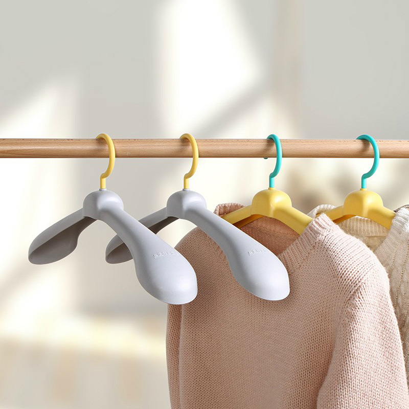 가정용 성인 미끄럼 방지 옷걸이 건조대 플라스틱 옷걸이 옷걸이 옷걸이 넓은 어깨 원활한 옷걸이