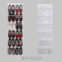 悬挂透明pvc门后挂收纳袋