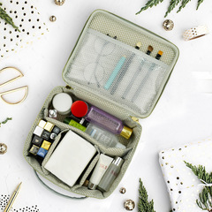 Manufacturer wholesale PU cosmetic case, large-capacity high-end cosmetic storage bag, multi-functional portable cosmetic case