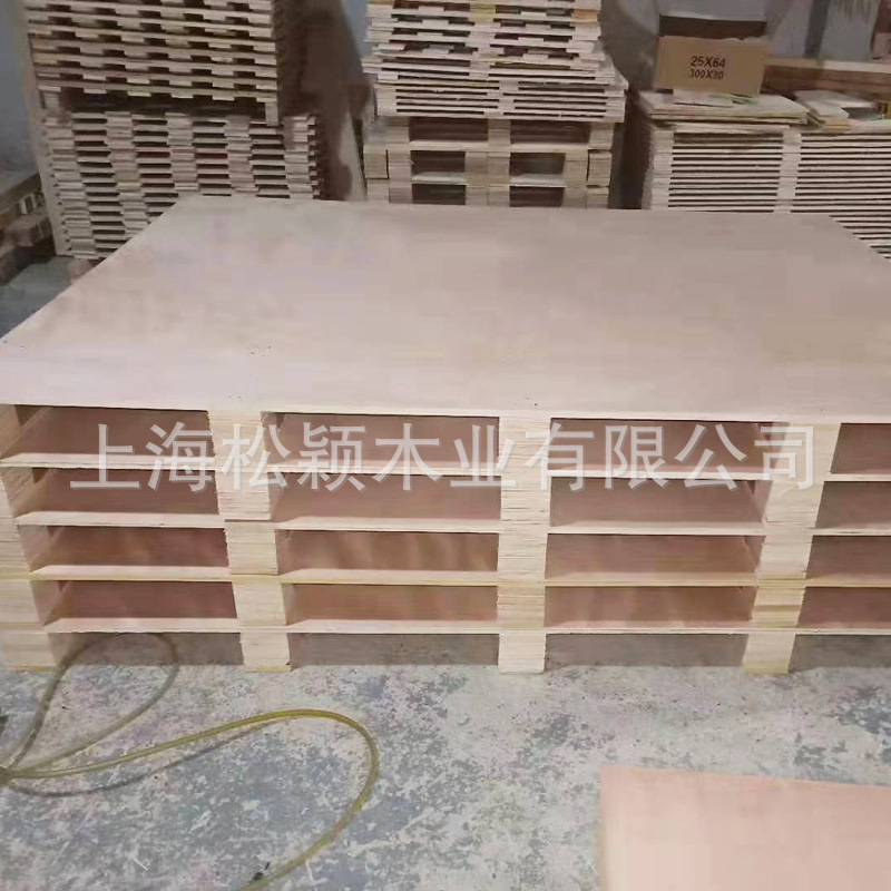 上海大型胶合托盘批发物流运输托盘防潮货架木托盘卡板批发定 制