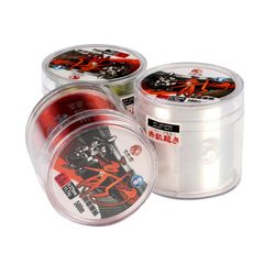 漁具廠家魚線500米原絲尼龍線強拉力釣魚線耐磨磯釣海釣線批發