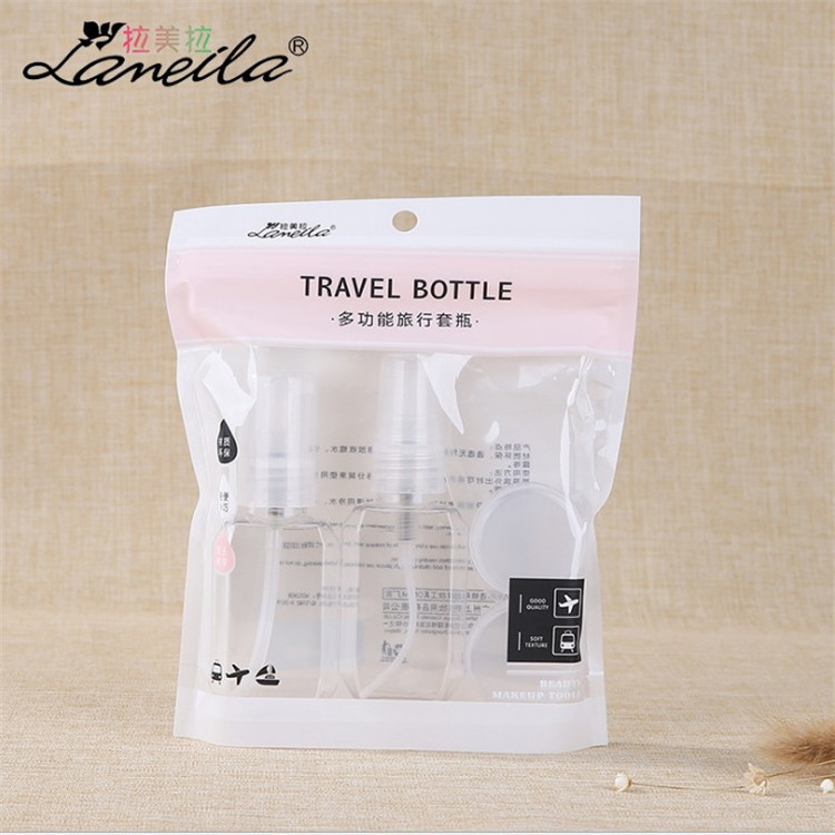 拉美拉 厂家直供 LA1092旅行套瓶 5件套 60ml喷+压多用途