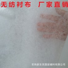 厂家供应服装双点无纺衬布浆点衬环保水洗衬尼龙衬粘合衬纸朴粘衬