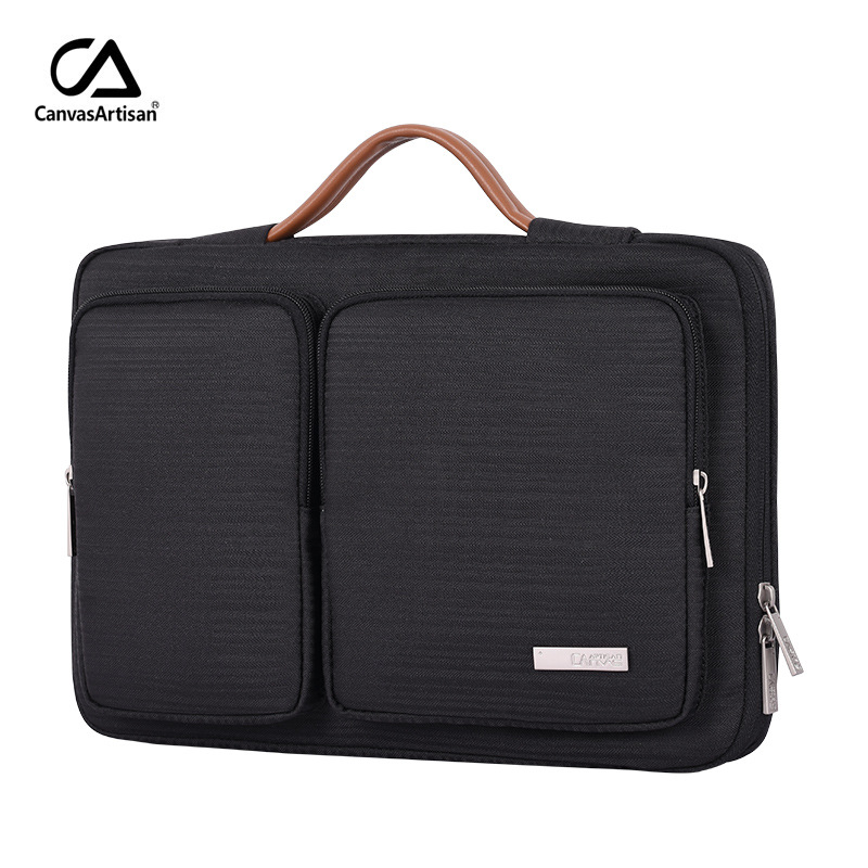 Canvasartisan negocio multifuncional portátil funda protectora Portátil Bolsa de forro de una pieza de entrega