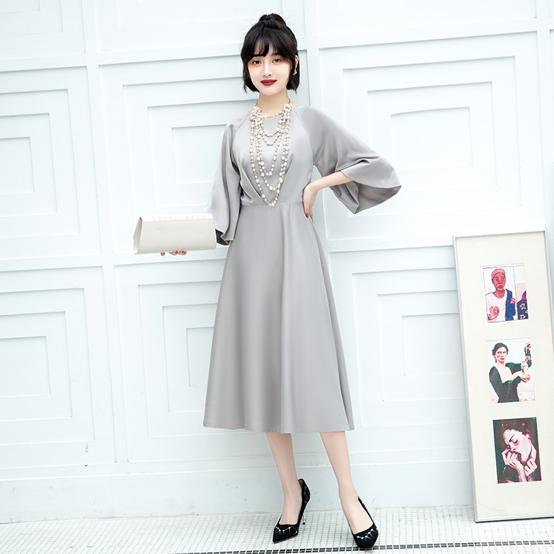 Nuevo vestido de noche transfronterizo para mujeres 2024eBay Amazon AliExpress temperamento vestido multicolor estilo se puede usar en tiempos ordinarios