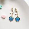 Cute cartoon earrings, fresh children's short ear clips, Korean style, simple and elegant design, no pierced ears, wholesale