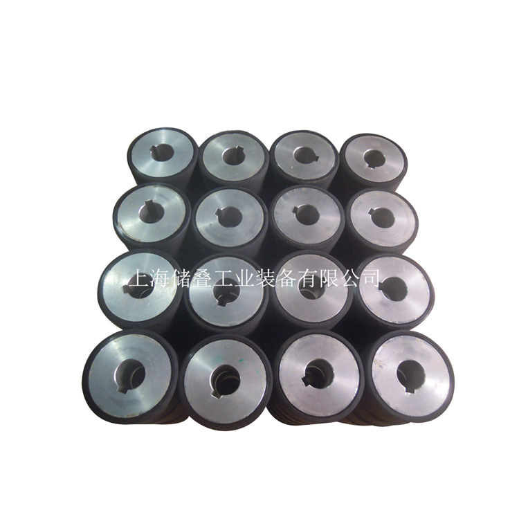 厂家专业生产聚氨酯铝合金主动轮、行走轮加工