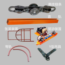 廠家一站式采購塗裝懸掛式烘干設備電泳線靜電粉末噴塗流水線配件