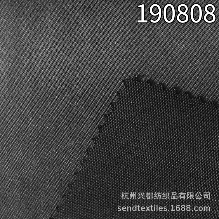 莱赛尔人丝贡缎面料 165g缎纹莱赛尔长丝粘胶面料 休闲连衣裙面料