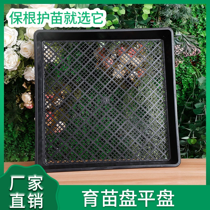 Оптом Лоток для рассады плоская пластина Цветочная питомник пластина для инструмента для рассады квадратная пластина твердая и Прочная прямоугольная пластина лоток для ростков