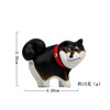 Self -healing Warm Series Refusing Inu Shiba Inu Do not want to take Shiba Inu hands to run Korean creative baking landscape dolls