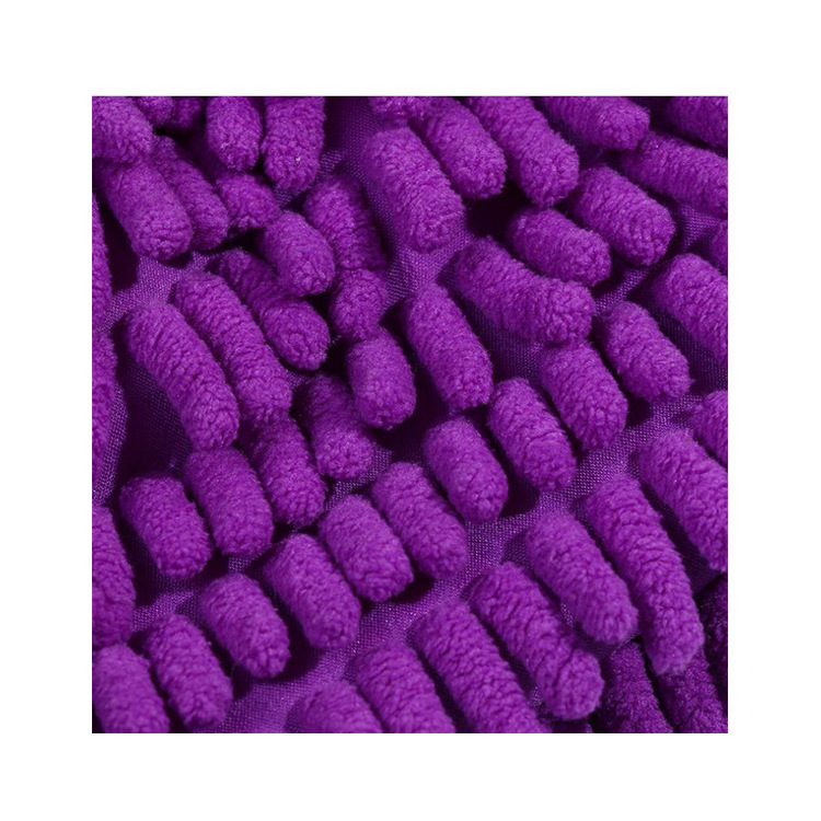Venta caliente chenille de una sola cara guantes de limpieza de automóviles fuerte limpieza suave no fácil de arrojar el pelo insectos de coral Exportación de comercio exterior image 6