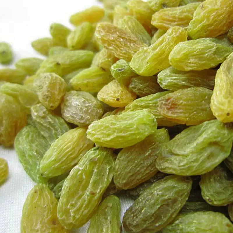 批发新货新疆吐鲁番绿无核白葡萄干500克/袋零食现货现发量大从优