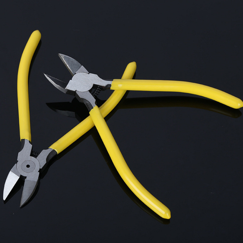 Fábrica al por mayor de 6 pulgadas grado industrial cromo vanadio acero de aleación de acero 55 correa de acero alicates de agua de manantial alicates de corte electrónico