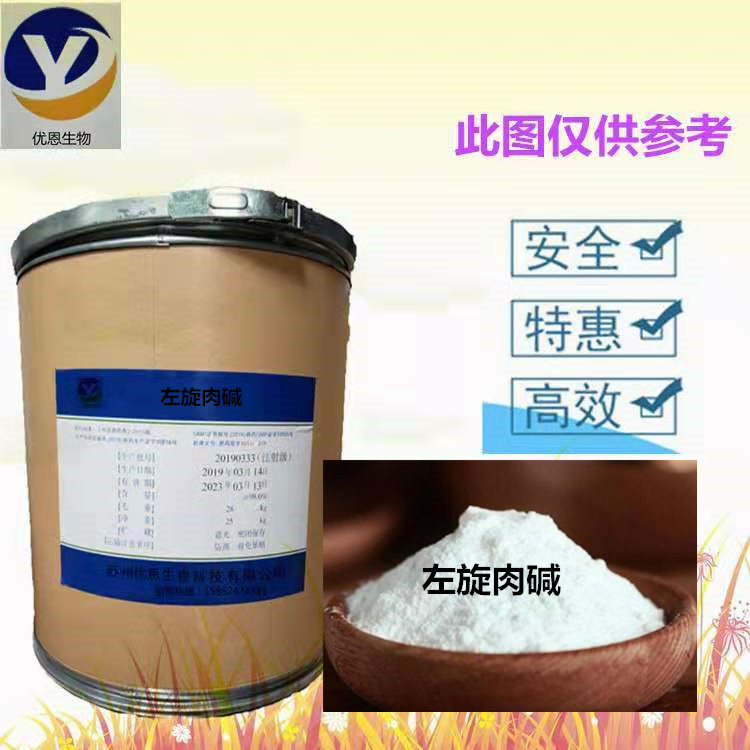 厂家直销 左旋原肉粉碱 L-肉毒碱 L-肉碱维生素BT 保健食品