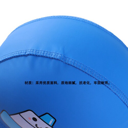 Children's Swim Cap for Boys and Girls, Cartoon Style PU Waterproof Ear Protection Swim Cap, Baby Swim Gear Wholesale
