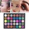 Eye shadow, multicoloured eyeshadow palette, makeup primer, 35 colors, earth tones, set