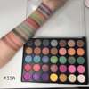 Eye shadow, multicoloured eyeshadow palette, makeup primer, 35 colors, earth tones, set