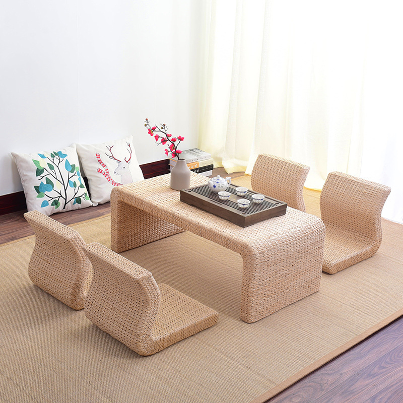 Korean-Style Straw and Bamboo Woven Carpet, Tatami Mat, Yoga Bay Window Blanket, Sauna Meditation Tea Table, Living Room, Bedroom Korean-Style Straw and Bamboo Woven Carpet, Tatami Mat, Yoga Bay Window Blanket, Sauna Meditation Tea Table, Living Room, Bedroom