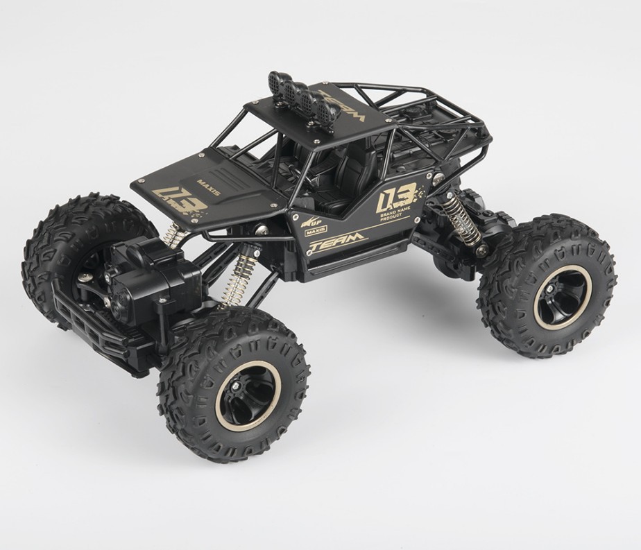 Shuangqi de aleación de escalada de montaña Bigfoot monstruo de cuatro ruedas motrices de control remoto modelo de coche de juguete 1:16 todoterreno vehículo escalada coche niños