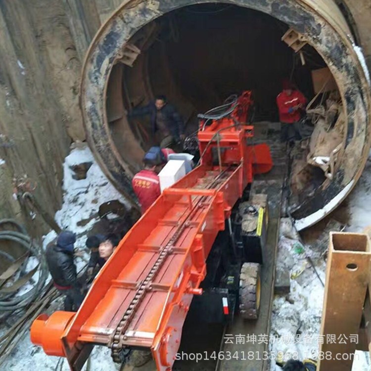 昆明小型电动扒渣机 隧道工程专用扒渣机 操作简单 作业能力强