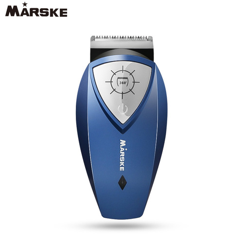 MARSKE MS-5013 Electric self-service hair clipper men's shaver 360-degree rotating creative hair clipper