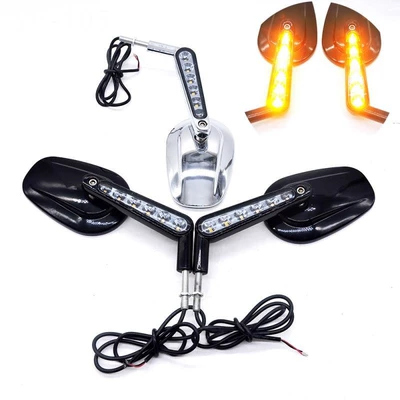 09-17Harley VROD VRSCF LED front turn signal motorcycle rearview mirror modified Harley mirror (Car mirror)