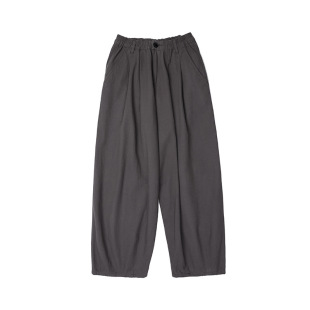 European and American-style trendy Korean-style straight-leg wide-leg casual pants for men and women autumn and winter simple Japanese-style thin trousers