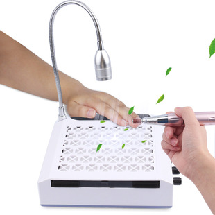 Four-In-One Manicure Machine Desktop Vacuum Cleaner Nail Polisher Hand Pillow Lighting Nail Polishing Polishing Remover Cross-Border