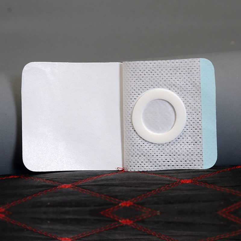 6*6 гипоаллергенный трехвольтовый три-девять пустой патч дышащий пластырь пустая Опора детская акупунктурная Накладка для пупка печать логотипа