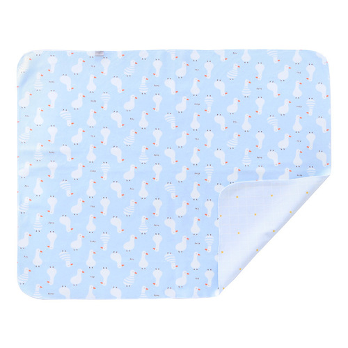 Heerte's new double-sided crystal velvet diaper pad, newborn diaper mattress, baby anti-diaper diaper pad wholesale