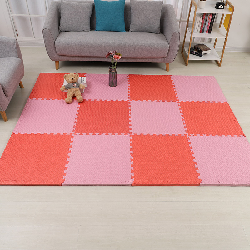 Espesamiento alfombra de piso de espuma bebé gateando Mat rompecabezas de los niños alfombra de piso de espuma empalme alfombra de piso ligeramente defecto