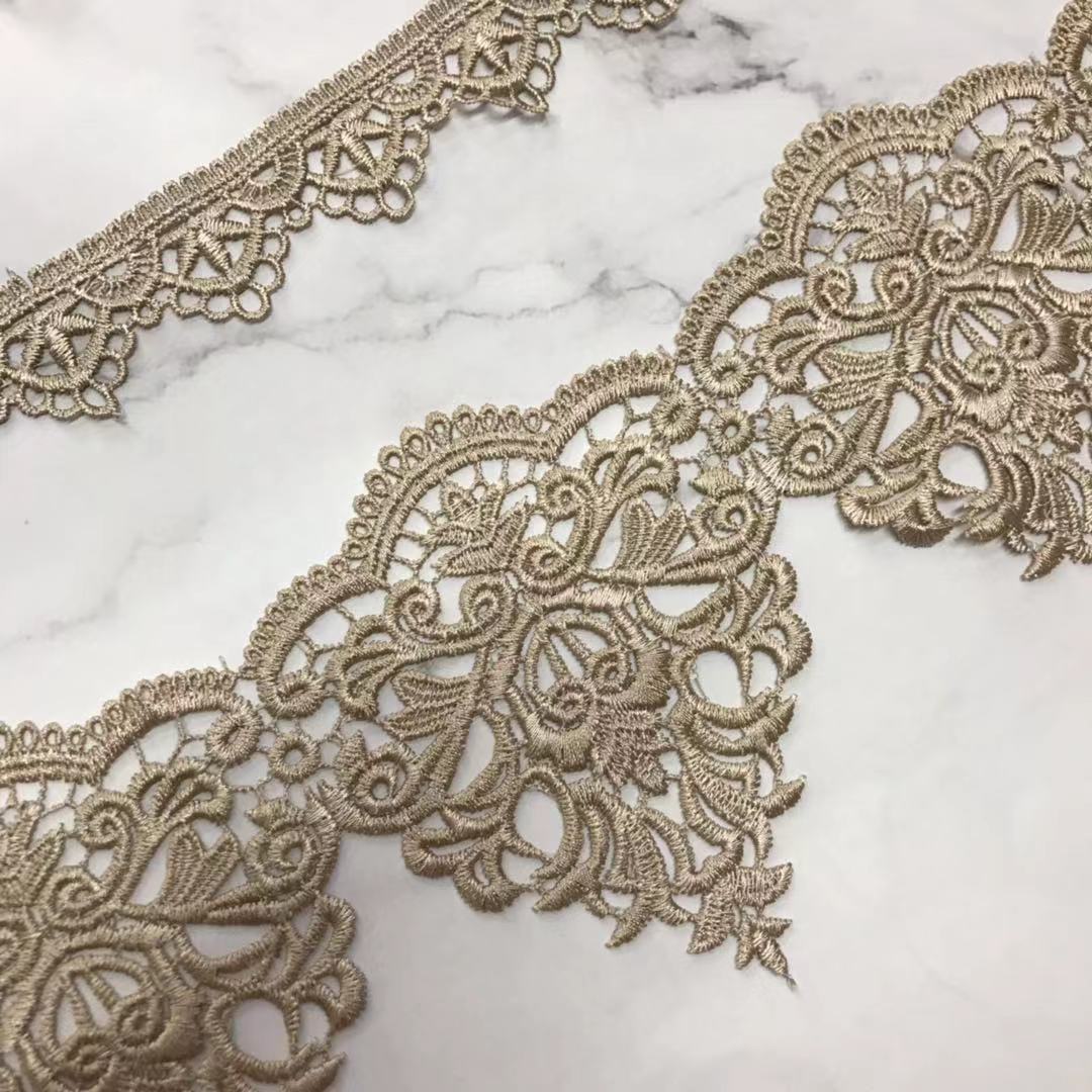 双德利水溶 花边家纺沙发垫床上用品布艺边厂家、镂空花边