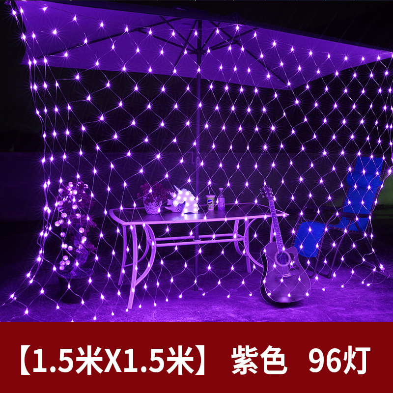 Red luz habitación romántica diseño luces de colores luces intermitentes luces de cadena vacaciones iluminación colgante Festival centro comercial decoración de Navidad al aire libre