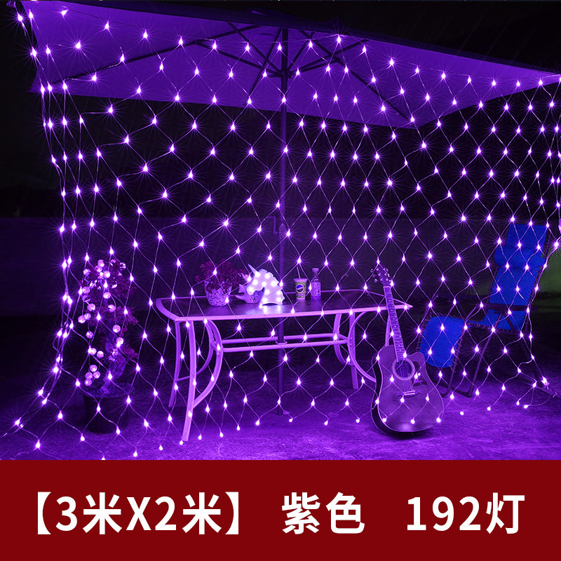 Red luz habitación romántica diseño luces de colores luces intermitentes luces de cadena vacaciones iluminación colgante Festival centro comercial decoración de Navidad al aire libre