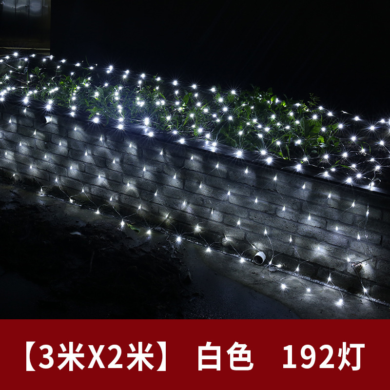 Red luz habitación romántica diseño luces de colores luces intermitentes luces de cadena vacaciones iluminación colgante Festival centro comercial decoración de Navidad al aire libre