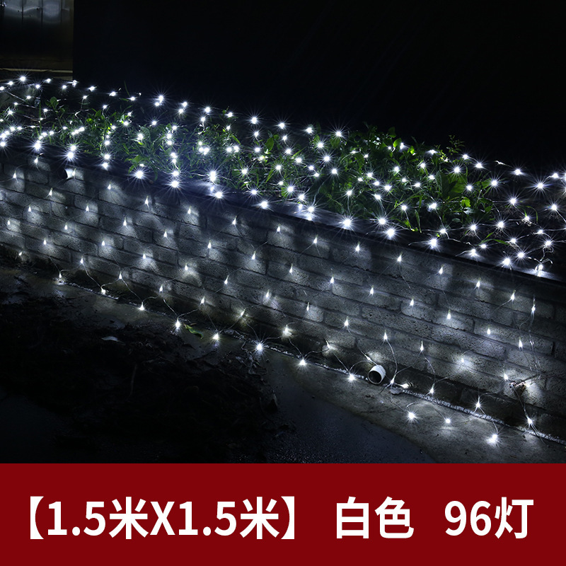 Red luz habitación romántica diseño luces de colores luces intermitentes luces de cadena vacaciones iluminación colgante Festival centro comercial decoración de Navidad al aire libre