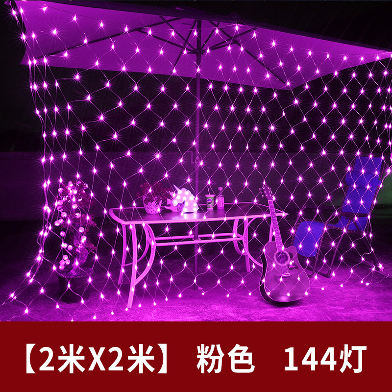 Red luz habitación romántica diseño luces de colores luces intermitentes luces de cadena vacaciones iluminación colgante Festival centro comercial decoración de Navidad al aire libre