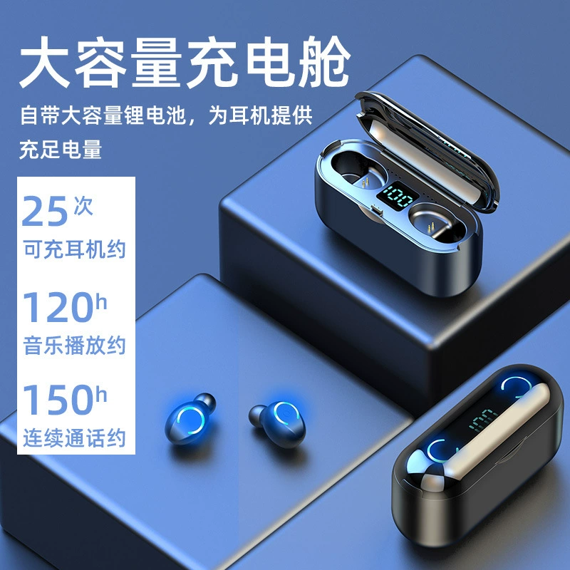 Границо новый частный modelo F9-8 беспроводной двухуховый мини TWS Bluetooth 5.3 Direct Sports наушники производитель прямые продажи