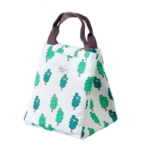 Insulated Aluminum Foil Lunch Bag with Waterproof and Thickened Design, Portable Hanging Outdoor Picnic Cooler Box with Ice Pack