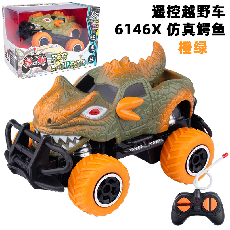 6146X 오프로드 리모컨 카-오렌지 그린 [영어 컬러 박스]]