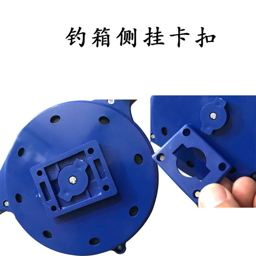 Box-type lost rope fishing box fishing chair dual-purpose lost rope 20 meters 40 meters rod rope fish slider telescopic anti-off rope batch