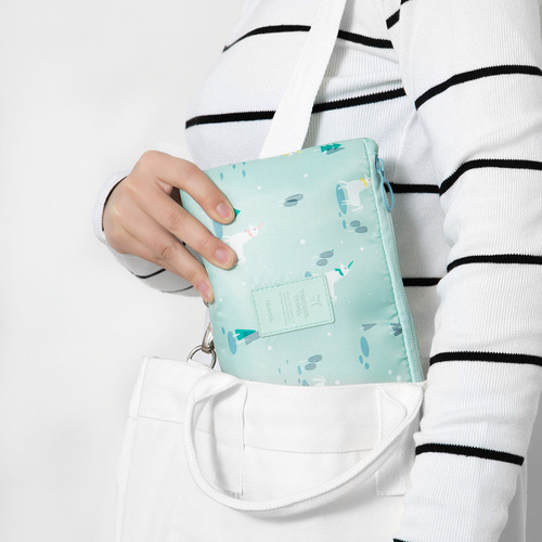 Digital storage bag mobile power bank data cable storage portable travel storage bag charger earphone organizer bag